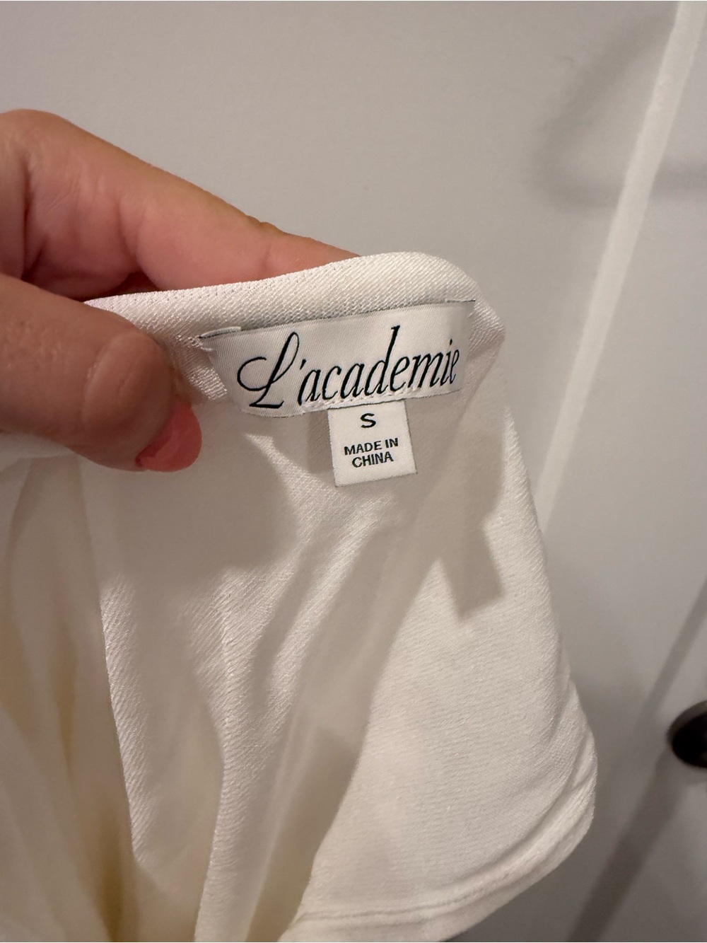 L’Academie Nasim Knit Cape Top in Ivory - Picture 5 of 5